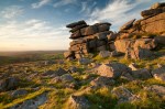 Great Staple Tor, late evening light, Dartmoor, Devon, UK. September 2010.